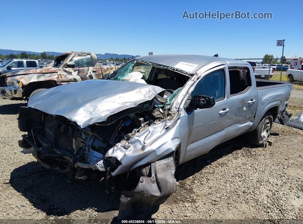 3TMCZ5AN4MM443619 2021 TOYOTA TACOMA Silver Передня ліва чверть