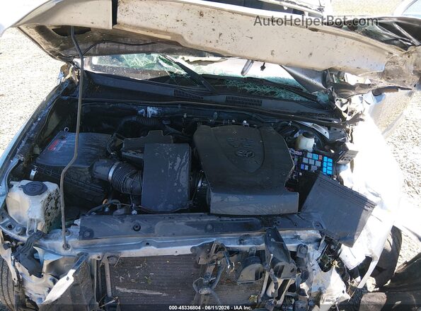 3TMCZ5AN4MM443619 2021 TOYOTA TACOMA Silver Вид ззаду