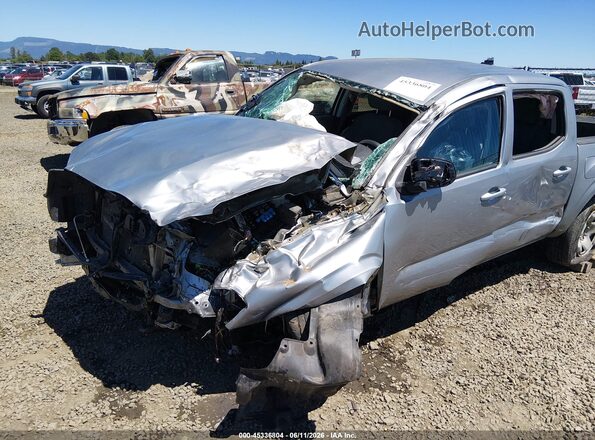 3TMCZ5AN4MM443619 2021 TOYOTA TACOMA Silver Вид спереду