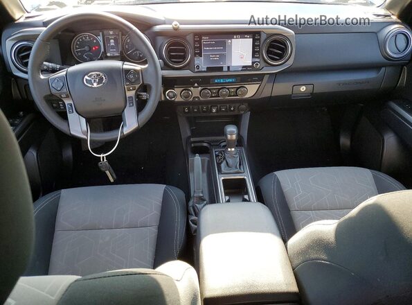 3TMCZ5AN4PM561433 2023 TOYOTA TACOMA Silver Առջևի վահանակի տեսք