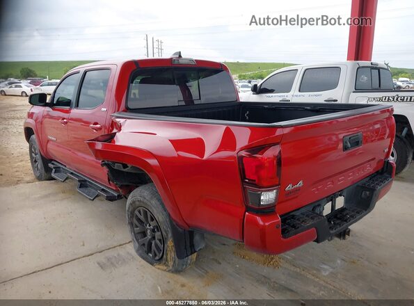 3TMCZ5AN4PM568172 2023 TOYOTA TACOMA Red Հետևի ձախ