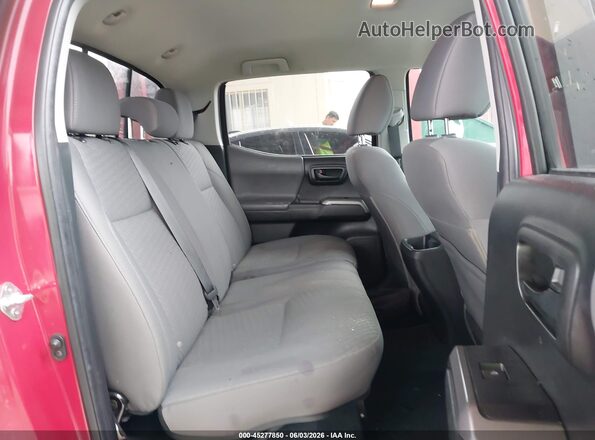 3TMCZ5AN4PM568172 2023 TOYOTA TACOMA Red VIN կոդի պիտակի տեսք