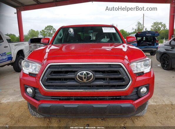 3TMCZ5AN4PM568172 2023 TOYOTA TACOMA Red Սարքավորումների վահանակի տեսք