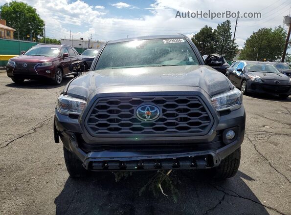 3TMCZ5AN4PM636048 2023 TOYOTA TACOMA Gray Widok z przodu