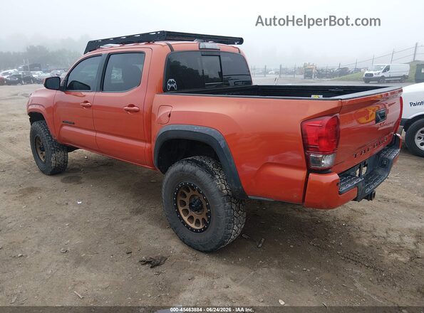 3TMCZ5AN5HM062836 2017 TOYOTA TACOMA Orange Rear left