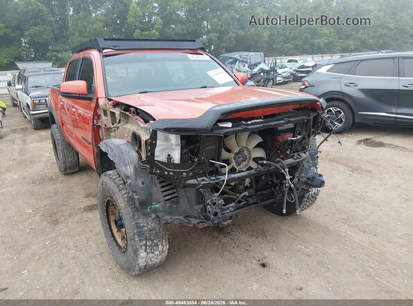 3TMCZ5AN5HM062836 2017 TOYOTA TACOMA Orange Front view