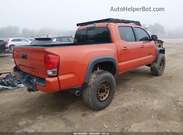 3TMCZ5AN5HM062836 2017 TOYOTA TACOMA Orange Rear right