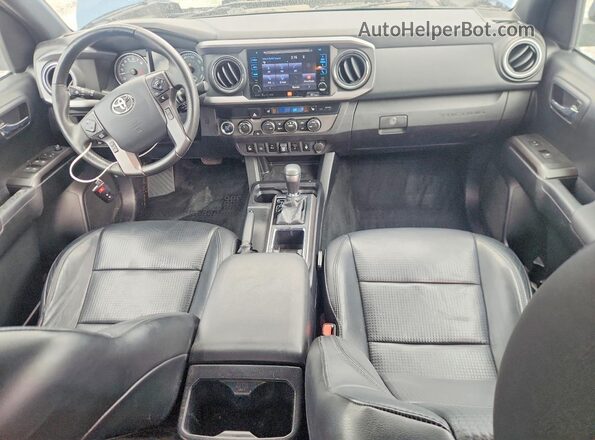 3TMCZ5AN5KM277415 2019 TOYOTA TACOMA Blue Dashboard view