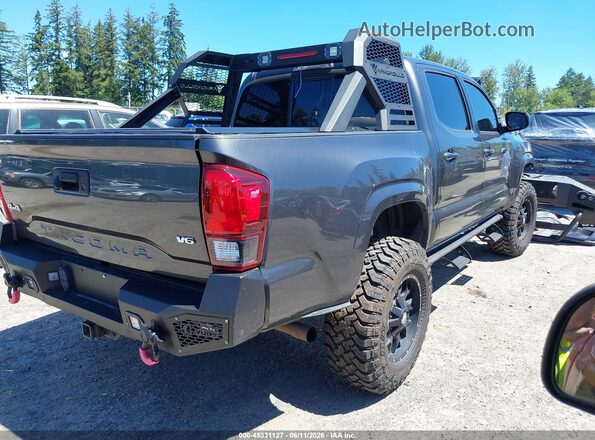 3TMCZ5AN5KM281593 2019 TOYOTA TACOMA Серый Задняя правая четверть