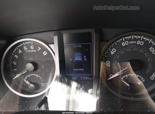 3TMCZ5AN5LM353491 2020 TOYOTA TACOMA White Հետևի նստատեղերի տեսք