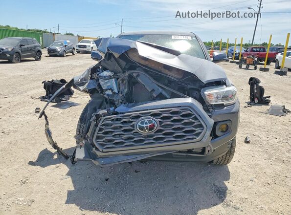 3TMCZ5AN5MM383544 2021 TOYOTA TACOMA Gray Vista frontal