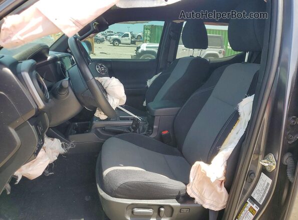 3TMCZ5AN5MM383544 2021 TOYOTA TACOMA Gray Vista interior delantera