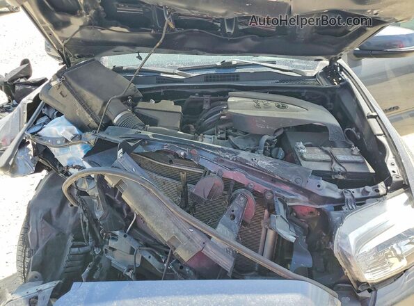 3TMCZ5AN5MM383544 2021 TOYOTA TACOMA Gray Vista interior trasera