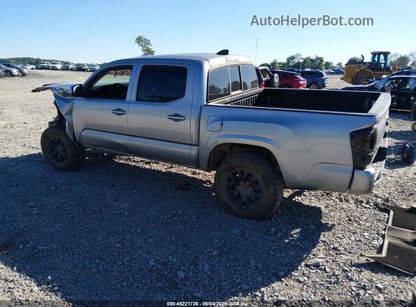 3TMCZ5AN5MM391319 2021 TOYOTA TACOMA Silver Հետևի ձախ
