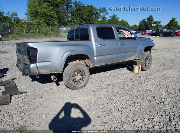 3TMCZ5AN5MM391319 2021 TOYOTA TACOMA Silver Հետևի աջ