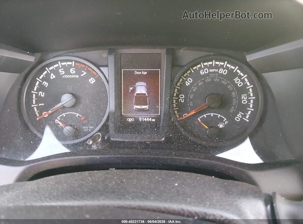 3TMCZ5AN5MM391319 2021 TOYOTA TACOMA Silver Հետևի նստատեղերի տեսք