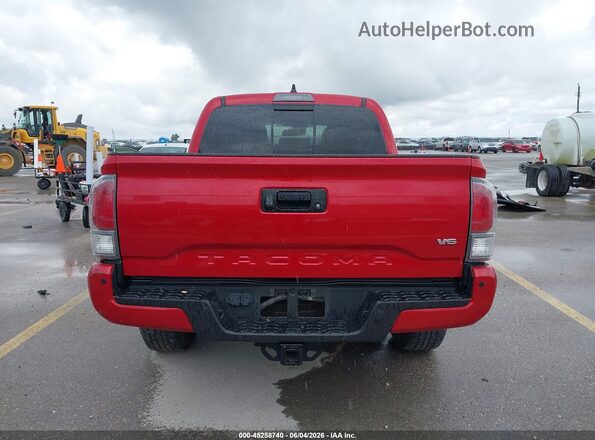 3TMCZ5AN5NM493818 2022 TOYOTA TACOMA Red 