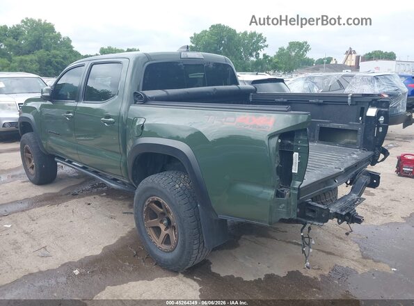 3TMCZ5AN5NM500752 2022 TOYOTA TACOMA Green Задня ліва чверть