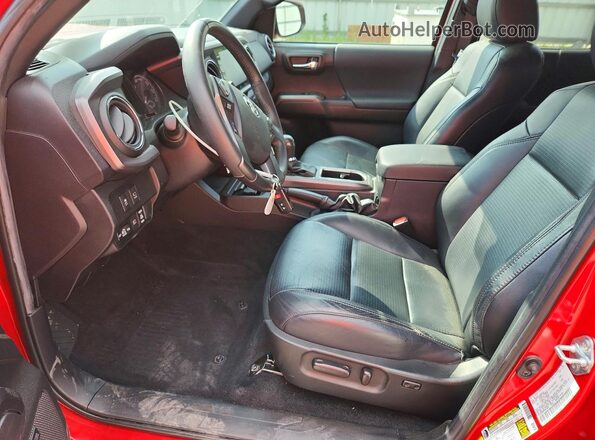3TMCZ5AN5PM551400 2023 TOYOTA TACOMA Red Սալոնի դիմացի տեսք