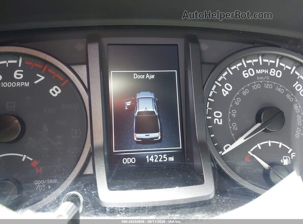 3TMCZ5AN5PM559111 2023 TOYOTA TACOMA Gray Widok tylnych siedzeń