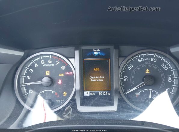 3TMCZ5AN5PM627987 2023 TOYOTA TACOMA Gray Widok tylnych siedzeń