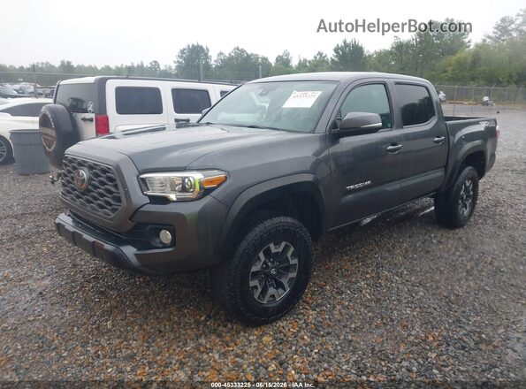3TMCZ5AN5PM627987 2023 TOYOTA TACOMA Gray Przód lewy