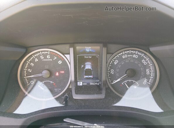 3TMCZ5AN5PM636530 2023 TOYOTA TACOMA Black Widok tylnych siedzeń