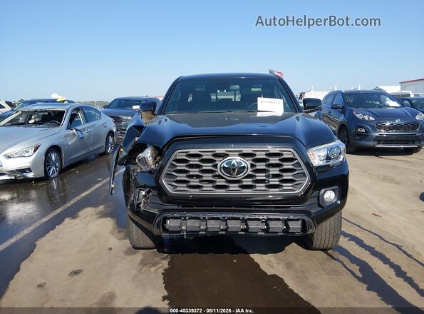 3TMCZ5AN5PM636530 2023 TOYOTA TACOMA Black Widok zestawu wskaźników