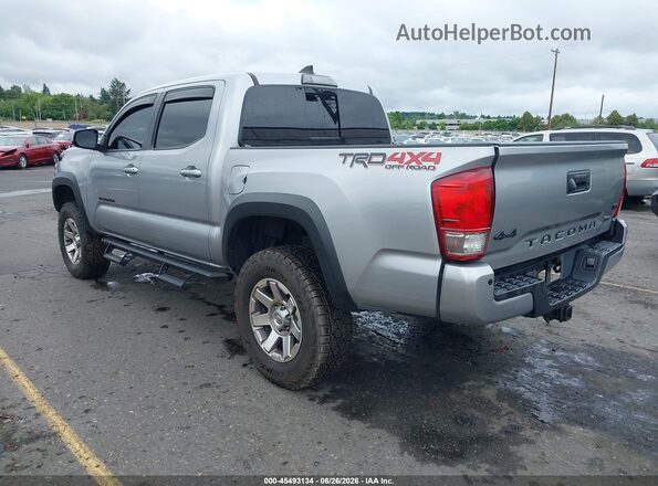 3TMCZ5AN6HM055880 2017 TOYOTA TACOMA Silver Задня ліва чверть