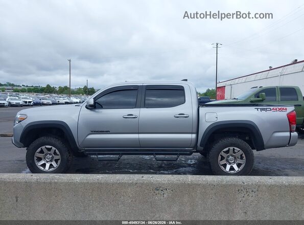 3TMCZ5AN6HM055880 2017 TOYOTA TACOMA Silver Панорамний вид салону 360°