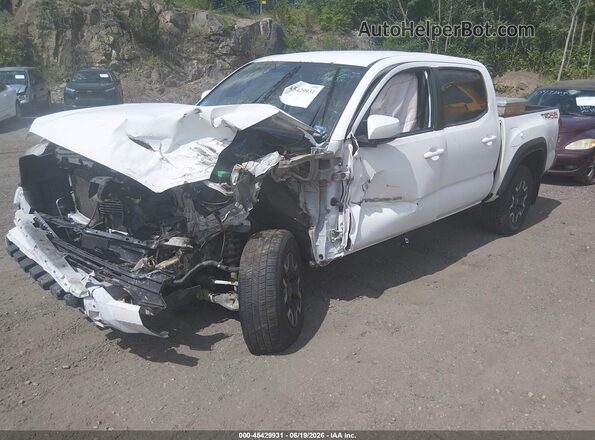 3TMCZ5AN6HM057757 2017 TOYOTA TACOMA White Առջևի ձախ երեք քառորդ տեսարան