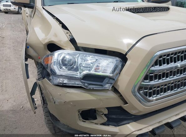 3TMCZ5AN6HM067043 2017 TOYOTA TACOMA Tan წინა ხედი