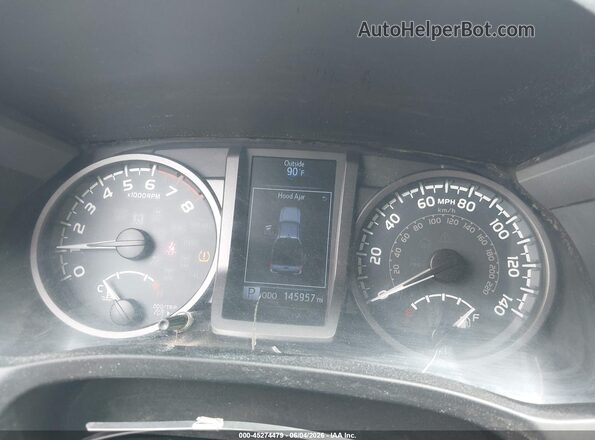 3TMCZ5AN6HM067043 2017 TOYOTA TACOMA Tan უკანა სავარძლების ხედი