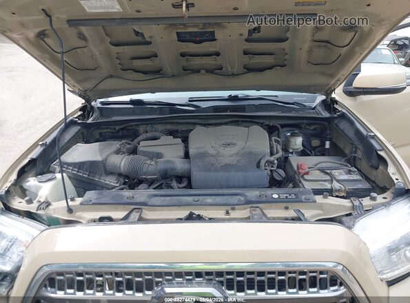 3TMCZ5AN6HM067043 2017 TOYOTA TACOMA Tan უკანა ხედი