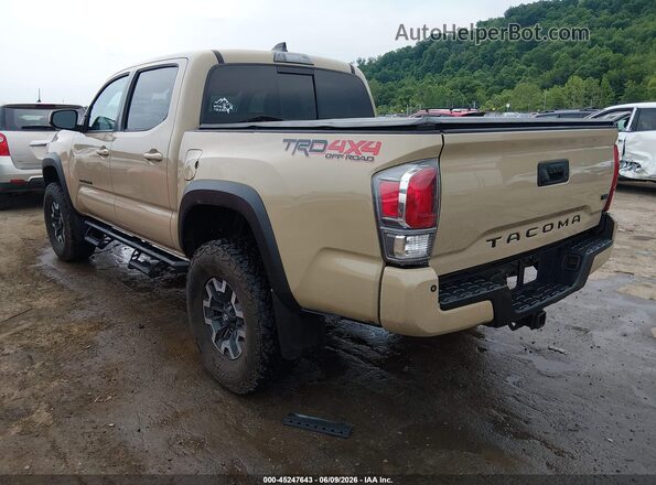 3TMCZ5AN6LM328342 2020 TOYOTA TACOMA Tan Հետևի ձախ