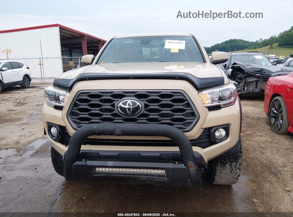 3TMCZ5AN6LM328342 2020 TOYOTA TACOMA Tan Սարքավորումների վահանակի տեսք