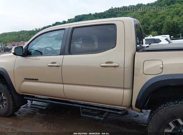 3TMCZ5AN6LM328342 2020 TOYOTA TACOMA Tan Սալոնի 360 աստիճան տեսք