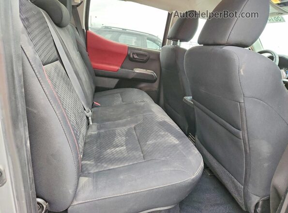 3TMCZ5AN6LM360465 2020 TOYOTA TACOMA Gray უკანა სავარძლების ხედი