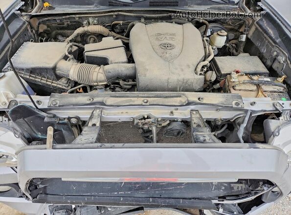 3TMCZ5AN6LM360465 2020 TOYOTA TACOMA Gray უკანა სალონის ხედი