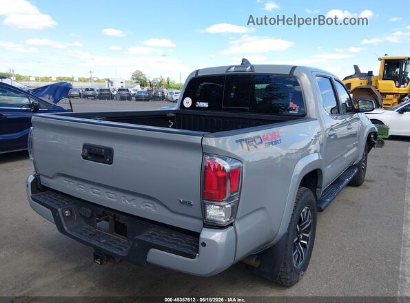 3TMCZ5AN6MM435778 2021 TOYOTA TACOMA Gray Задня права чверть