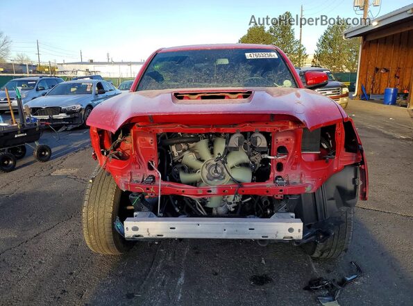 3TMCZ5AN6PM538218 2023 TOYOTA TACOMA Red Widok z przodu