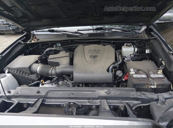 3TMCZ5AN6PM553317 2023 TOYOTA TACOMA Gray Вид ззаду