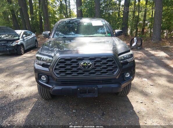 3TMCZ5AN6PM553317 2023 TOYOTA TACOMA Gray Вид щитка приладів
