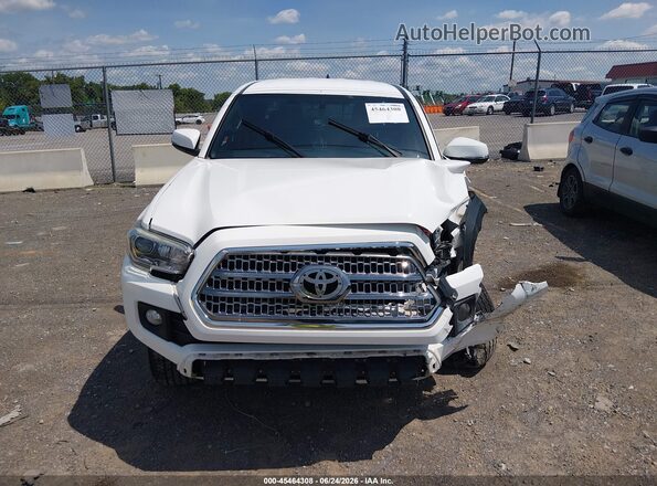 3TMCZ5AN7HM047495 2017 TOYOTA TACOMA White Вид щитка приладів