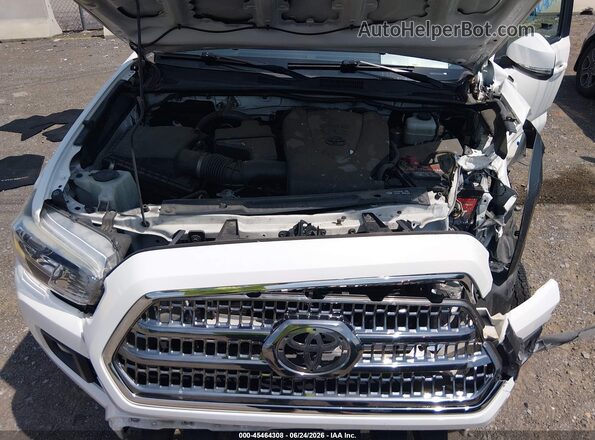 3TMCZ5AN7HM047495 2017 TOYOTA TACOMA White Вид ззаду