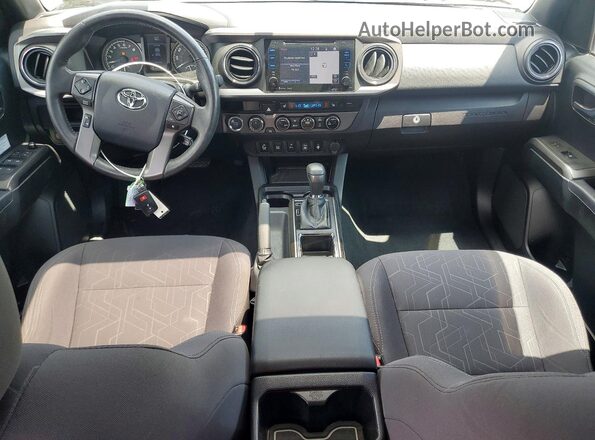 3TMCZ5AN7HM065589 2017 TOYOTA TACOMA Серый 