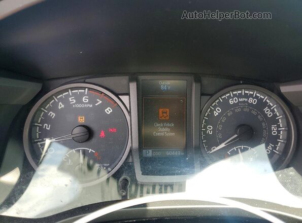 3TMCZ5AN7HM065589 2017 TOYOTA TACOMA Серый 