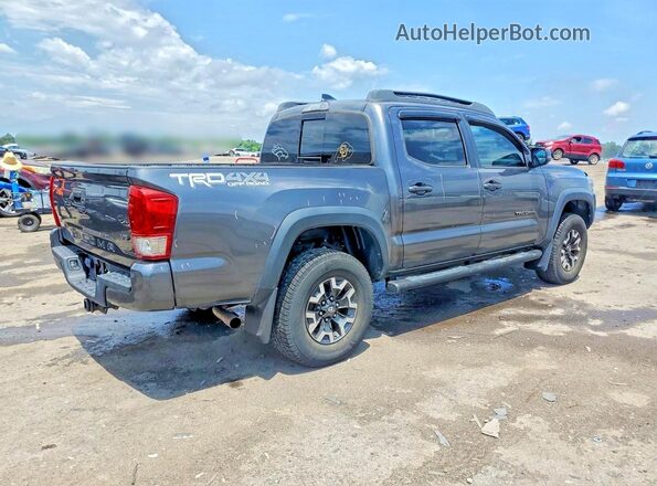 3TMCZ5AN7HM065589 2017 TOYOTA TACOMA Серый 