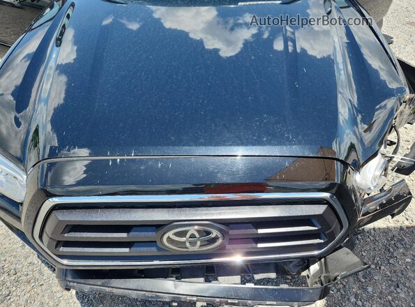 3TMCZ5AN7MM439936 2021 TOYOTA TACOMA Black უკანა სალონის ხედი