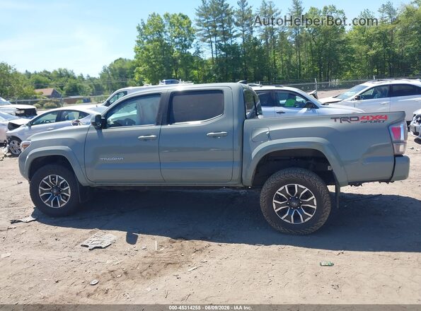 3TMCZ5AN7NM485591 2022 TOYOTA TACOMA Gray უკანა სალონის ხედი